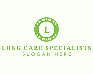 Medical Natural Leaf  logo design