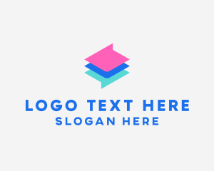 Application - Colorful Chat App logo design