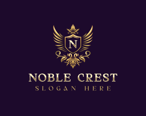 Luxury Crown Crest logo design