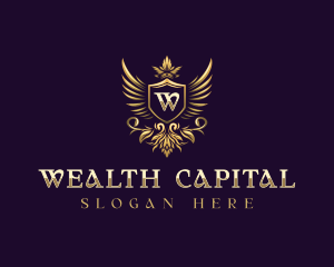 Luxury Crown Crest logo design