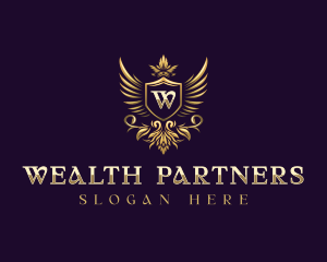 Luxury Crown Crest logo design