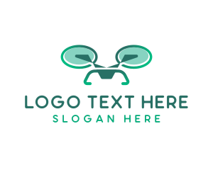 Toys - Drone Aircraft Surveillance logo design