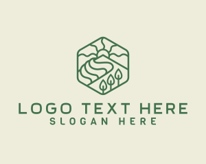 Agriculture - Farming Field Agriculture logo design