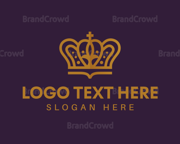 Kingdom Monarch Crown Logo