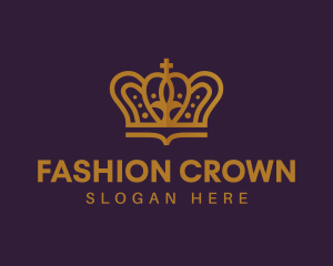 Kingdom Monarch Crown logo design