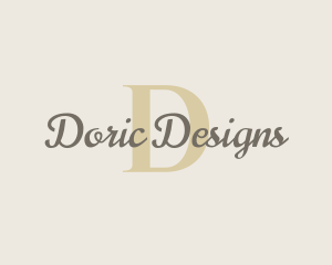 Cursive Elegant Business logo design