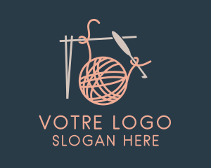 Crochet Thread Yarn  Logo