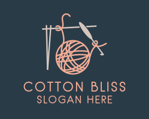Cotton - Crochet Thread Yarn logo design