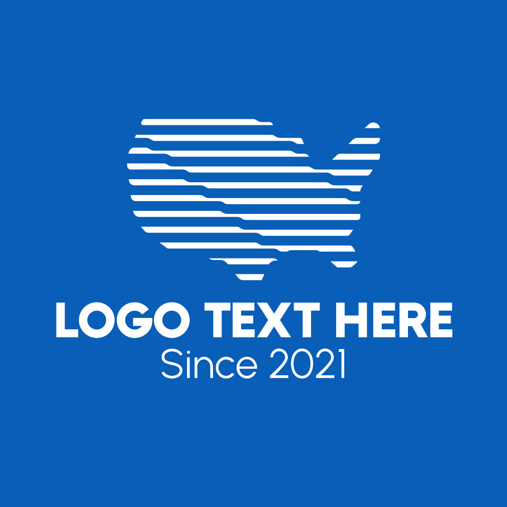 USA United States Map Logo | BrandCrowd Logo Maker | BrandCrowd