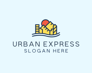 Urban City Construction logo design