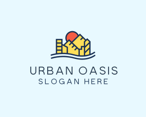 City - Urban City Construction logo design