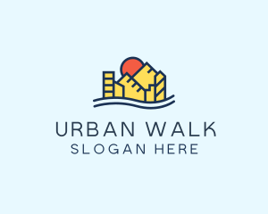 Urban City Construction logo design