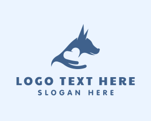 Dog Hound Love logo design