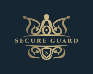 Defense - Luxury Crown Crest logo design