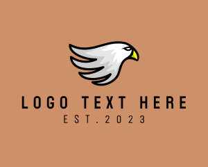 Falcon - Eagle Bird Head logo design