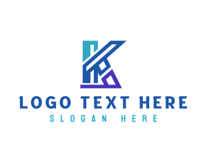 Advertising - Professional Business Letter K logo design