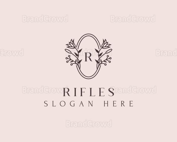 Floral Beauty Ornament Logo