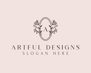 Floral Beauty Ornament logo design