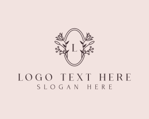 Floral Beauty Ornament Logo