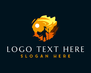 Greek Spartan Warrior logo design