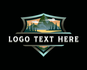 Mountain Adventure Hiking Logo