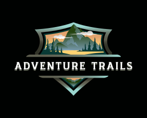 Mountain Adventure Hiking logo design