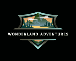 Mountain Adventure Hiking logo design