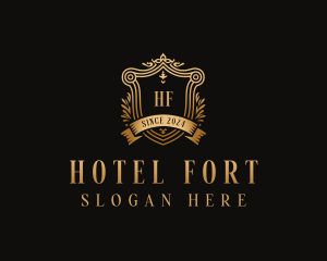 Royal Boutique Hotel logo design