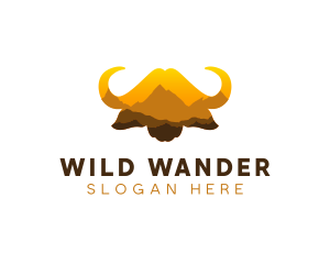 Buffalo Mountain Camping logo design