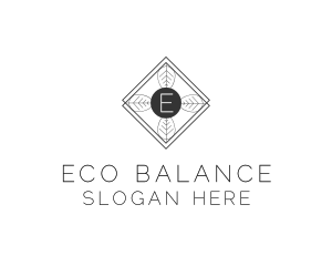 Nature Eco Leaf logo design