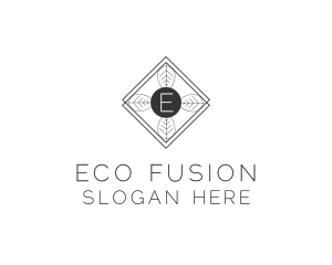 Nature Eco Leaf logo design