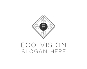 Nature Eco Leaf logo design