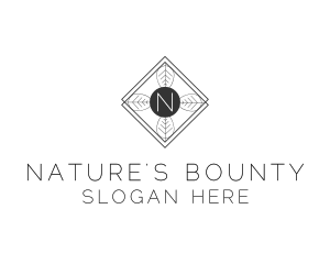 Nature Eco Leaf logo design