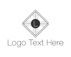Letter Mark - Nature Minimalist Letter logo design