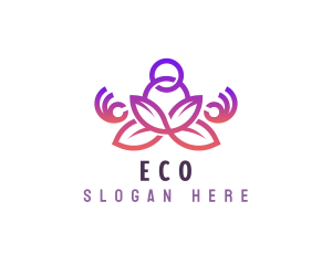 Yoga Spa Wellness Logo