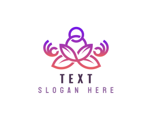 Yoga Spa Wellness Logo