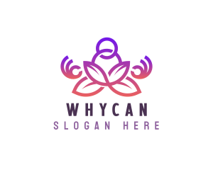 Yoga Spa Wellness Logo