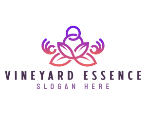 Yoga Spa Wellness logo design