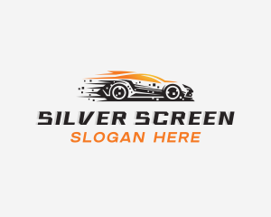 Speed - Super Car Racing logo design