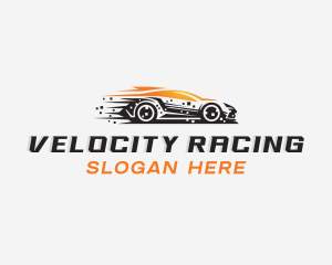 Super Car Racing logo design