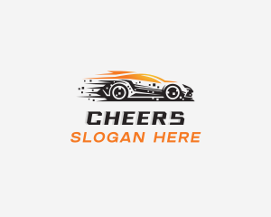 Motorsport - Super Car Racing logo design