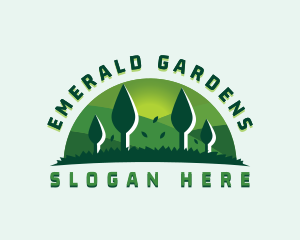 Lawn Garden Landscaping logo design