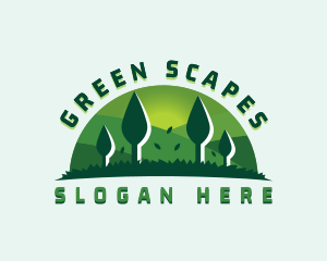 Landscape - Lawn Garden Landscaping logo design