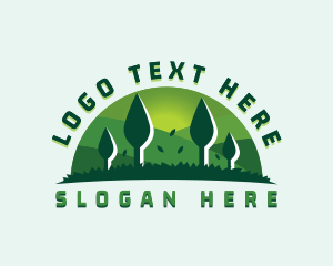 Farm - Lawn Garden Landscaping logo design