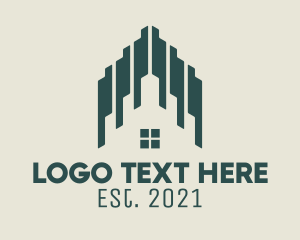 Neighborhood - Home Realty Property logo design