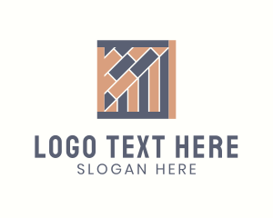 Flooring - Abstract Pattern Flooring logo design