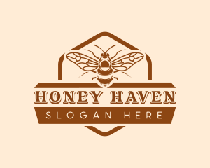 Bee Farm Apiary logo design