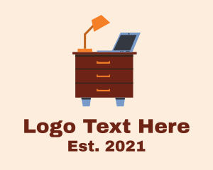 Storage - Home Office Desk logo design