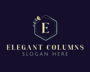 Elegant Nature Flower logo design