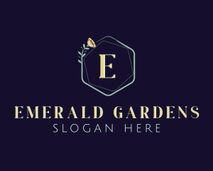 Elegant Nature Flower logo design